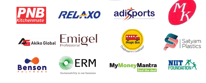 Saksham Bharti Hiring Partners Logo Strip